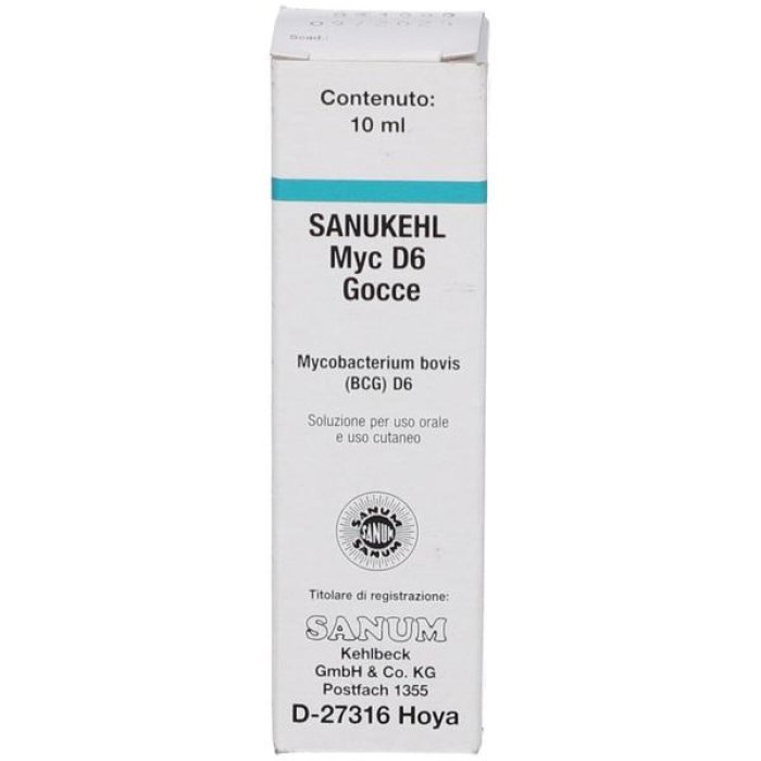 Sanum Sanukehl Myc gocce orali D6 10 ml rimedio omeopatico Sanum