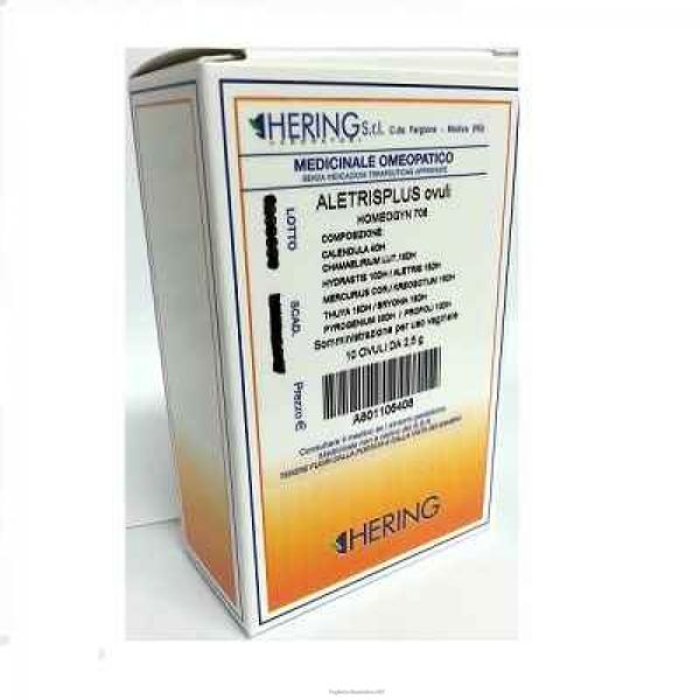 Aletrisplus Ovuli Vaginali 2,5 g 10 Pezzi | Dispositivo per Benessere Intimo e Flora Vaginale
