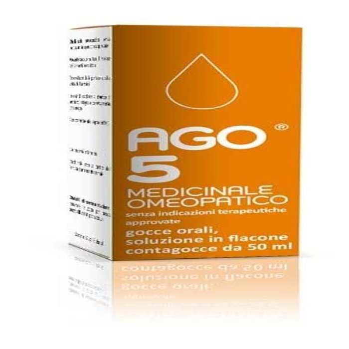 Integratore alimentare in gocce prp ago 5 soluzione naturale flacone da 50 millilitri