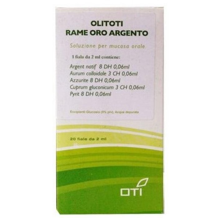 Oti Olitoti Rame Oro Argen 20f Glu