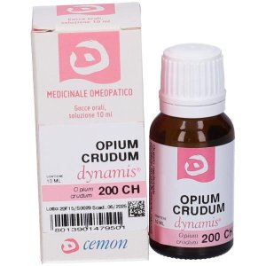 Cemon Opium Crudum Multidose 200K Granuli Omeopatici – The rimedio naturale per sonno sereno e benessere mentale