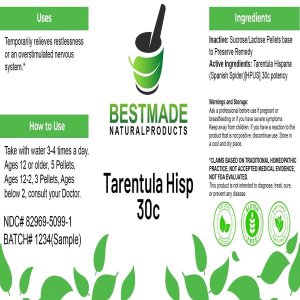 Tarentula Hisp SGL MK globuli - rimedio omeopatico in globuli