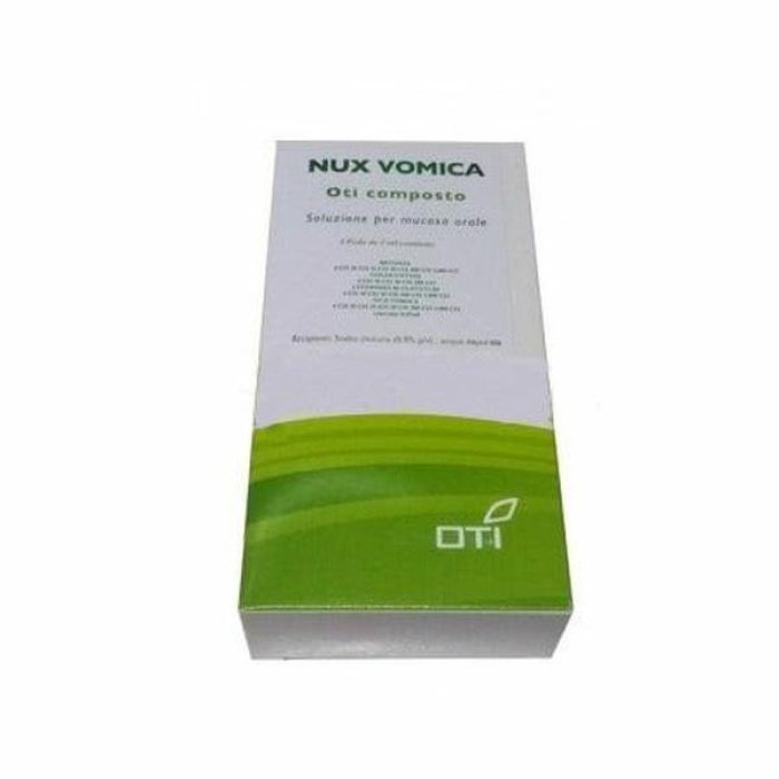 Oti Nux Vomica 20 Fiale da 2 ml Rimedio Omeopatico per Disturbi Gastrointestinali