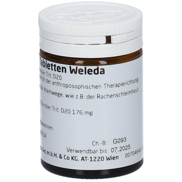 WELEDA Pyrit/Zinnober 80 Cpr