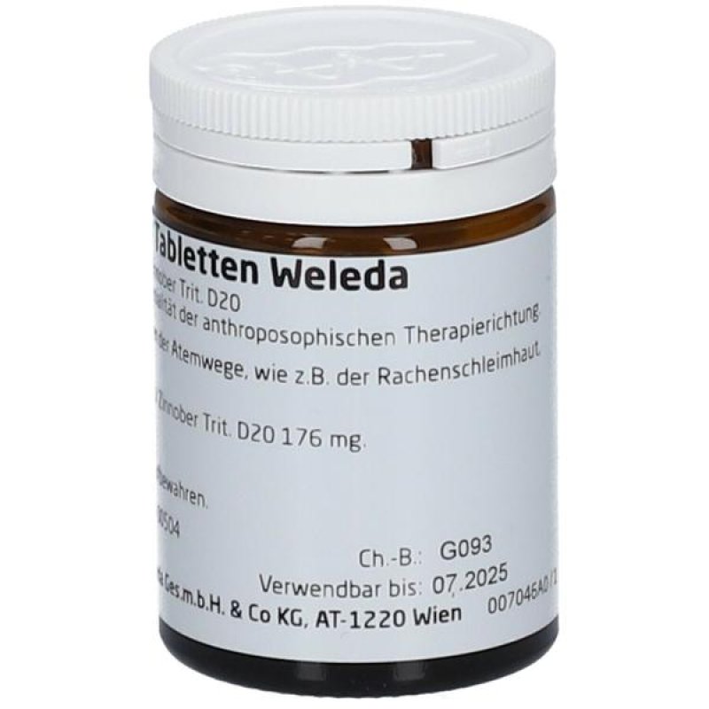 WELEDA Pyrit/Zinnober 80 Cpr