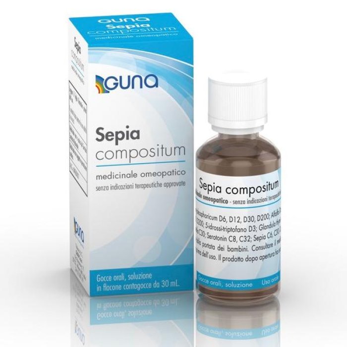 Sepia 6LM Gocce Orali 30 ml – Rimedio Omeopatico in Gocce per Benessere Fisico e Mentale
