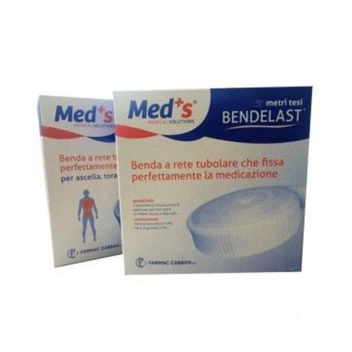 Bendelast Benda Elastica 7 cm x 25 m per Fasciature, Fissaggio delle Medicazioni e Supporto Muscolare