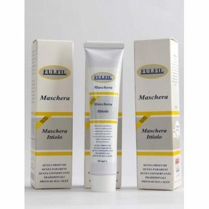 Fulfil maschera 50 ml trattamento viso nutriente senza glutine