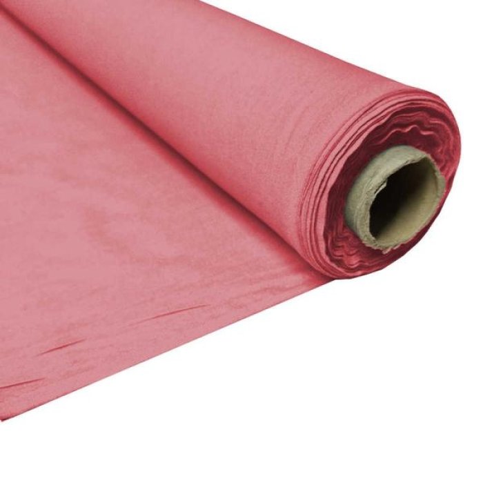 Tessuto Madapolam di Cotone Bianco in Rotolo da 10 Metri per Biancheria, Ricami e Cucito Creativo