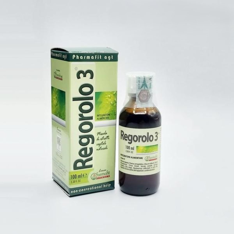 Regorolo 3 Gtt 100 ml Integratore in Gocce per la Regolarità Intestinale e il Benessere Digestivo Regorolo 3 Gtt 100 ml Integratore in Gocce per la Regolarità Intestinale e il Benessere Digestivo