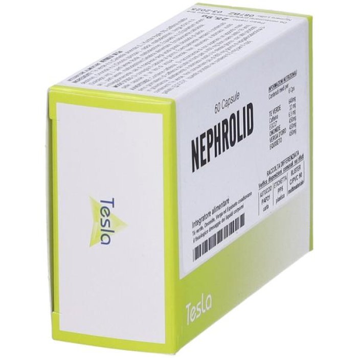 Nephrolid Tesla 60 Capsule Integratore Alimentare per Benessere Renale e Depurazione dell’Organismo