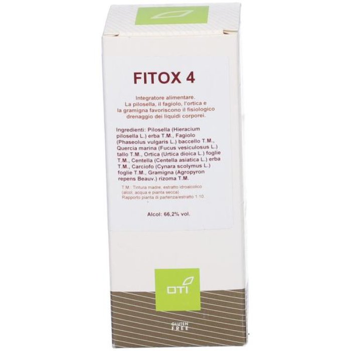 Fitox OTI Gocce Orali 100 ml Integratore Alimentare a Base di Estratti Vegetali
