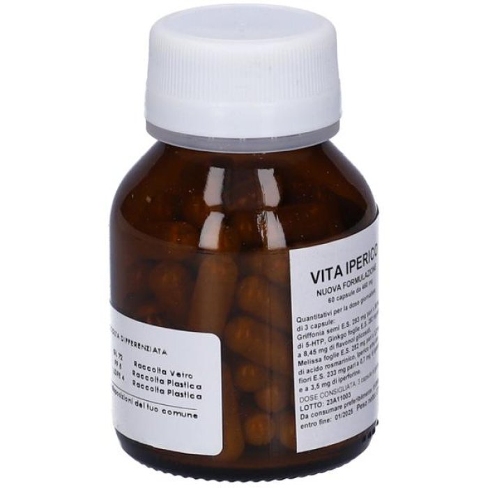 Vita Iperico 60 Capsule Integratore Naturale per Umore e Benessere Mentale