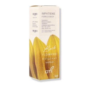 Impatiens Bach Gocce 30 ml Otiflower – Fiore di Bach Impatiens per Impazienza, Stress e Tensione