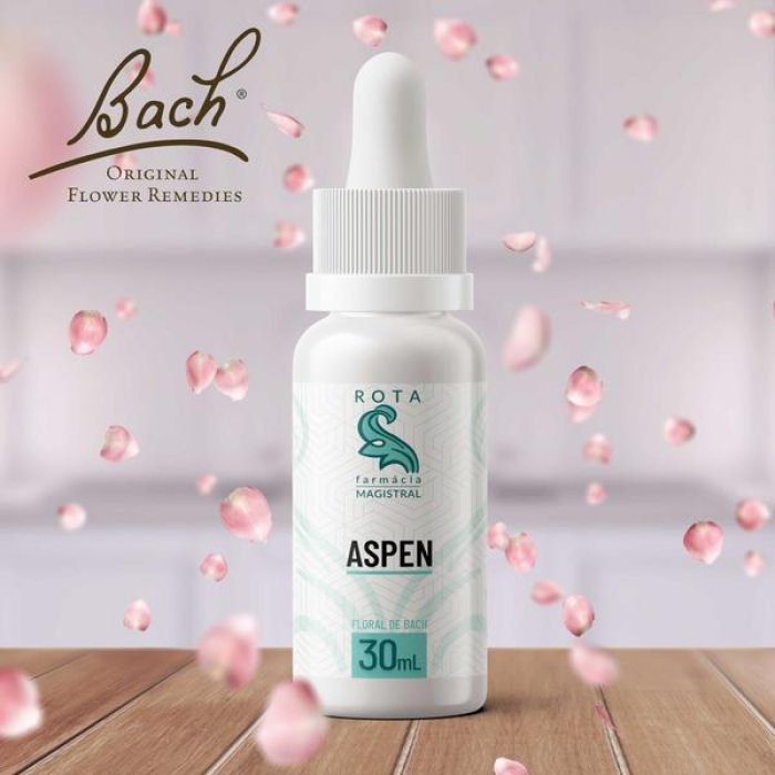 Aspen Fiore di Bach Originale Gocce Orali 30 ml – Rimedio Naturale per Ansia, Paure e Preoccupazioni