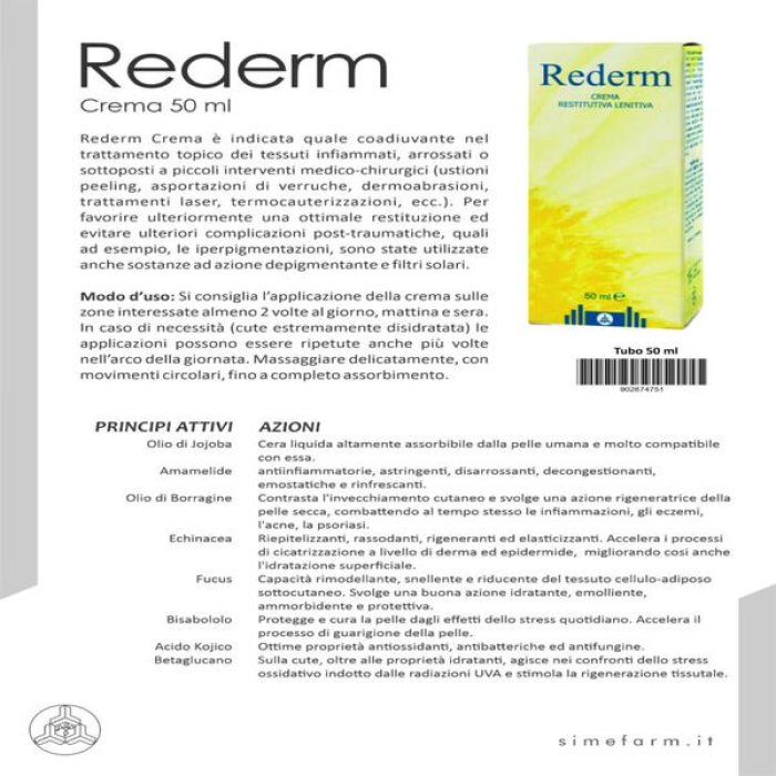 REDERM Crema Restit.50ml