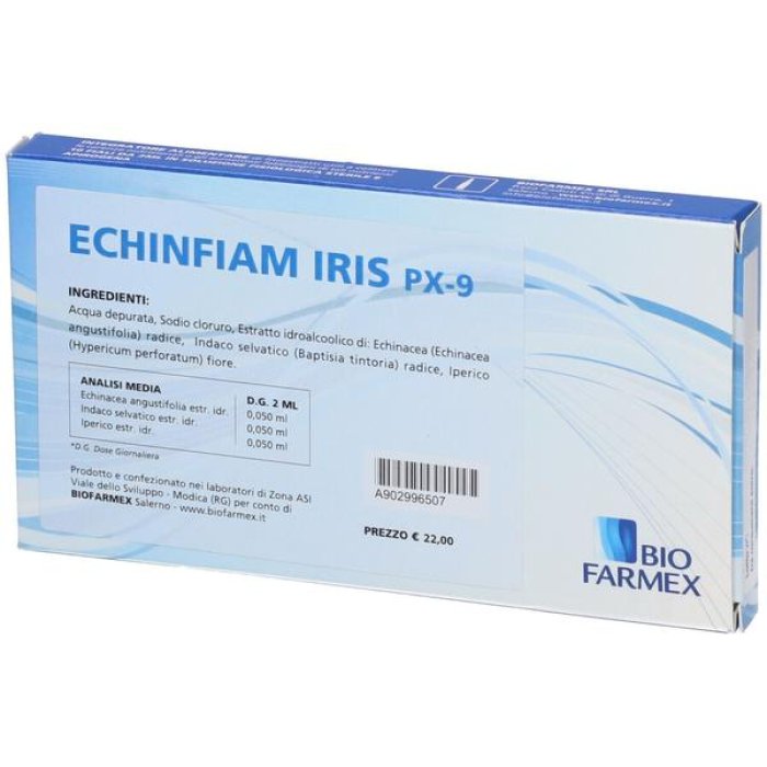 Biofarmex Echinfiam Iris Px9 10 Fiale 2 Ml