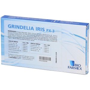 Biofarmex Grindelia Iris PX3 soluzione orale 10 fiale da 2 ml preparato omeopatico