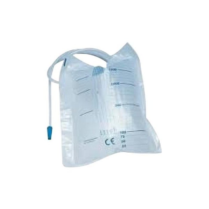 Sacca raccolta urina 2 litri con tubo 90 cm Zabb - sacca urinaria per drenaggio a letto