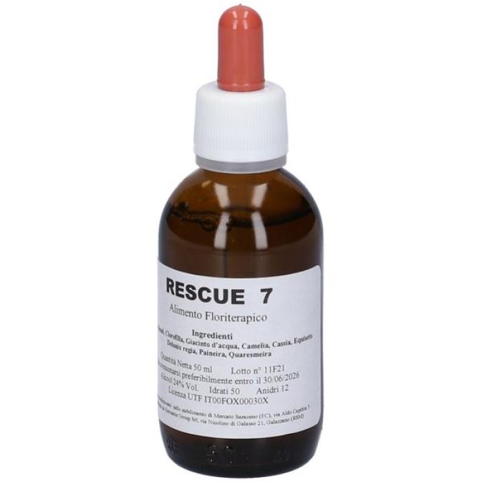 Rescue The Original And Natural Gocce 50 ml – Rimedio Naturale Per Ansia Stress E Relax