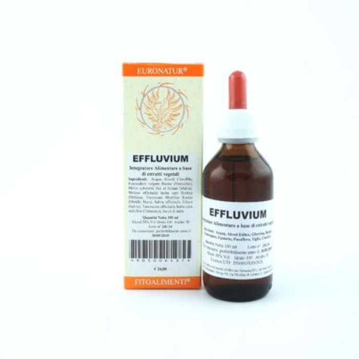 Euronatur Effluvium Program Gocce 100 ml Trattamento Naturale Anticaduta Capelli