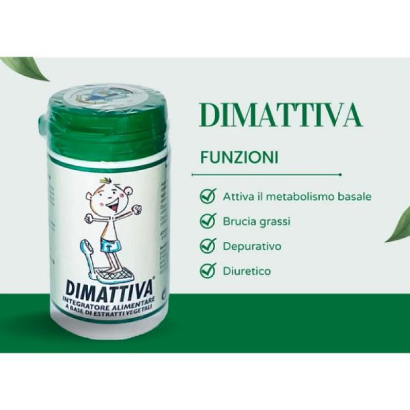 Dimattiva Integratore Alimentare 60 Capsule – Sostegno Energia Fisica e Mentale, Benessere Quotidiano