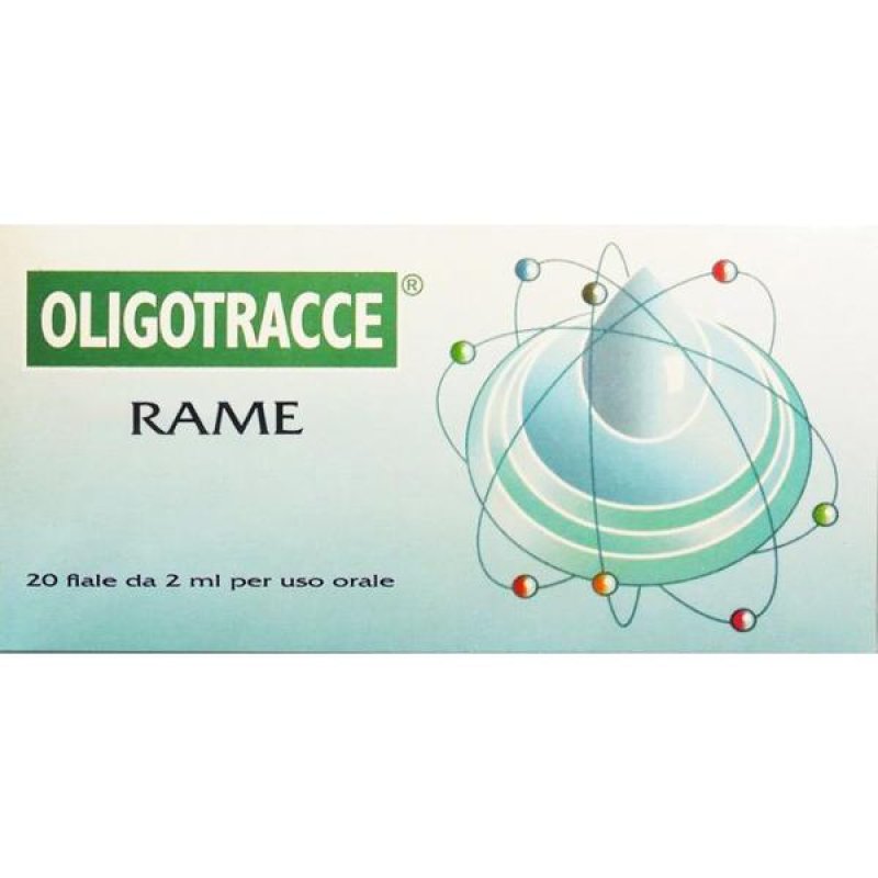 La Torre Oligotracce Rame 20 Fiale 2 Ml
