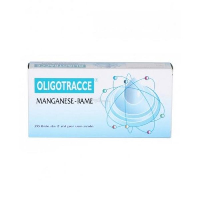La Torre Oligotracce Manganese Rame 20 Fiale 2 Ml