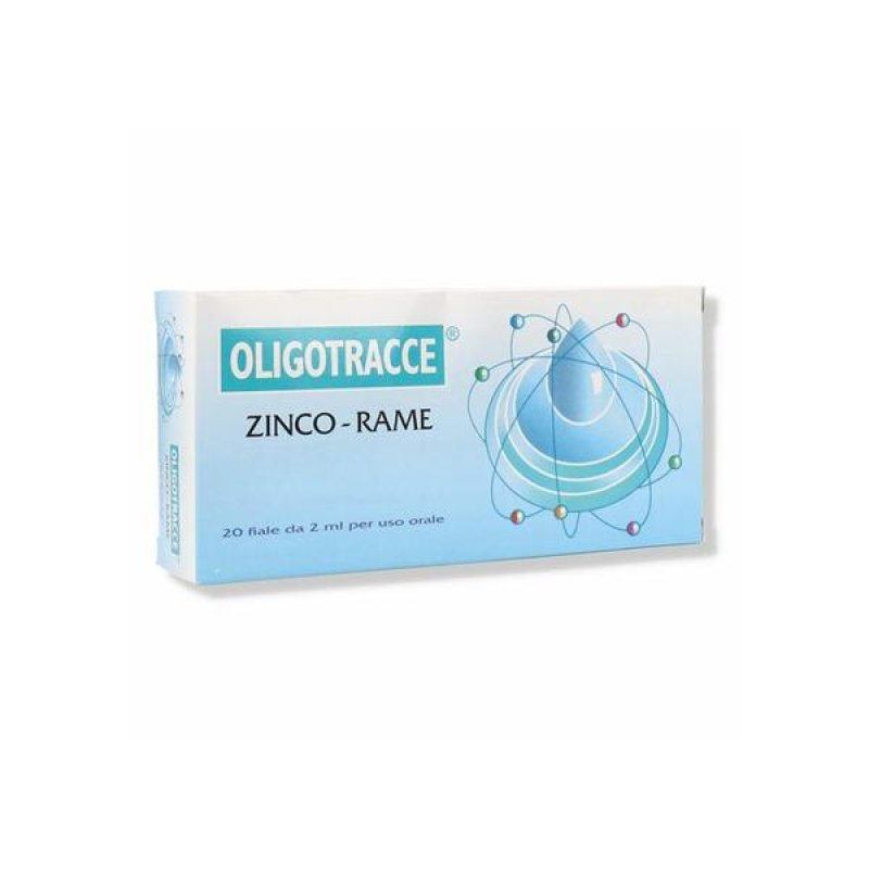 La Torre Oligotracce Zinco Rame 20 Fiale 2 Ml