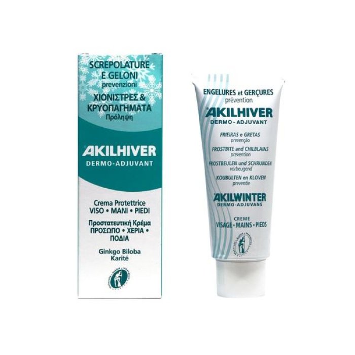 Akilhiver 50 ml - crema piedi protettiva per freddo e screpolature