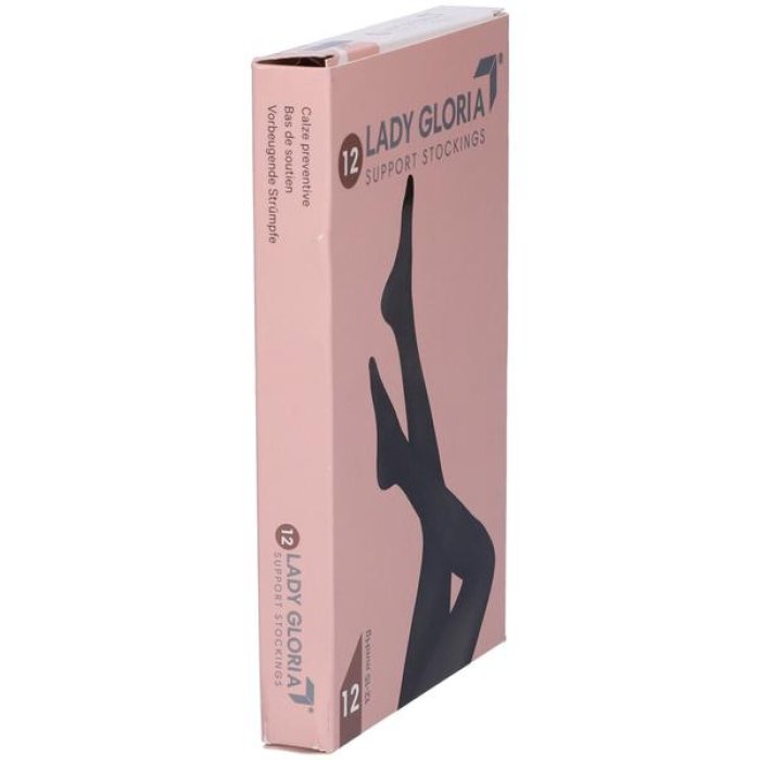 Ladygloria Gambaletto 12 mmHg Colore Daino Taglia 5 – Calza Elastica Riposante per Gambe