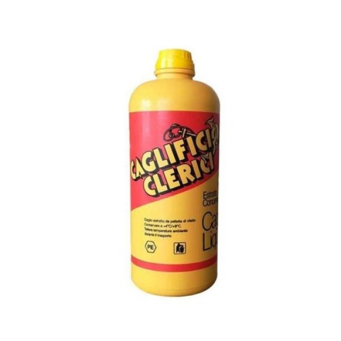 Caglio Clerici tipo C liquido 500 g - caglio liquido per uso caseario