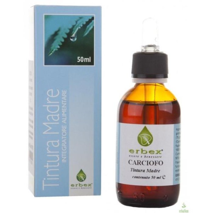 Carciofo Tintura Madre Erbex 50 Millilitri Integratore Naturale Depurativo per Fegato e Digestione