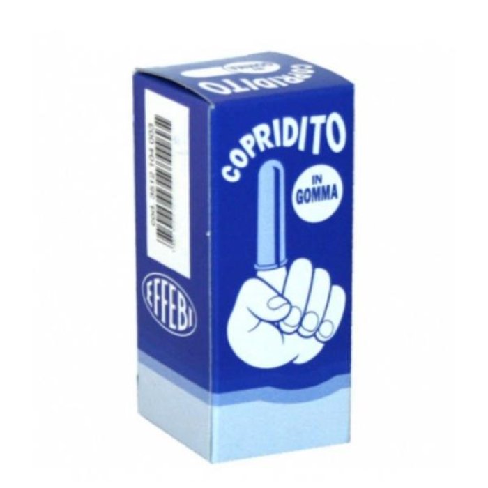 Effebi Ditali in Gomma Trasparente Misura 4 per Cucito e Merceria