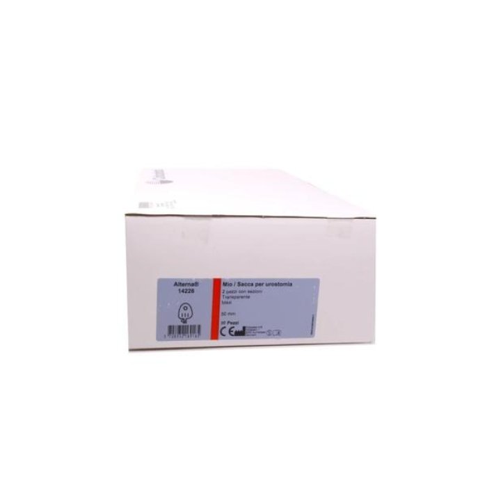 Alterna sacche apertura trasparente 50 mm 30 pezzi - sacche per stomia trasparenti