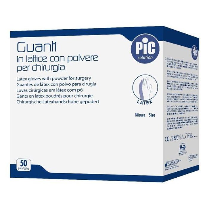 Guanti chirurgici in cotone anallergico misura 6,5 Farmaricci