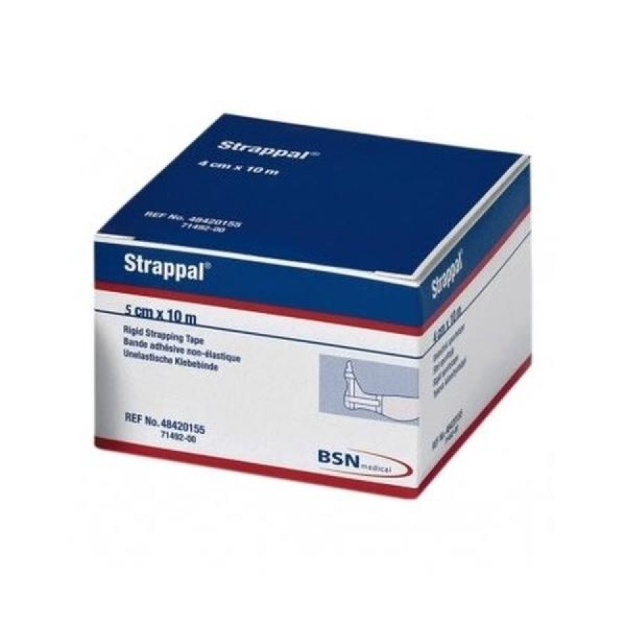 Strappal Cerotto Rigidamente Adesivo per Taping Sportivo 5 centimetri x 10 metri