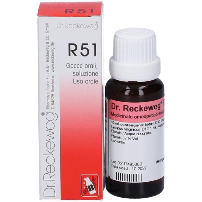 Dr.reckeweg & Co. Gmbh Reckeweg R51 Gocce 22ml
