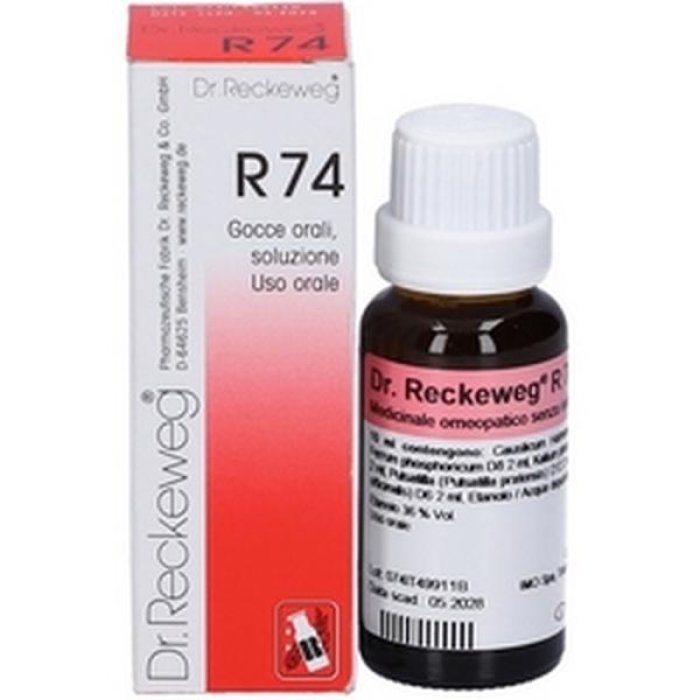 Dr.reckeweg & Co. Gmbh Reckeweg R74 Gocce 22ml