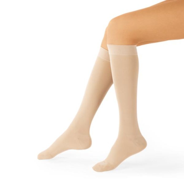 Gloriamed Soft 141 Gambaletto a Compressione Graduata Calza Elastica Contenitiva per Gambe Stanche e Gonfie