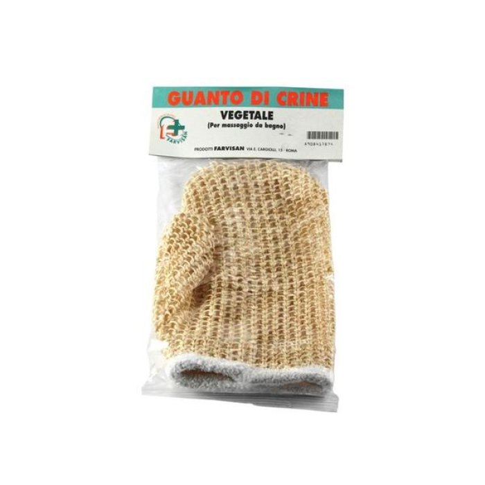 Genchi-farma Loofah Guanto Crine 1 Pezzo