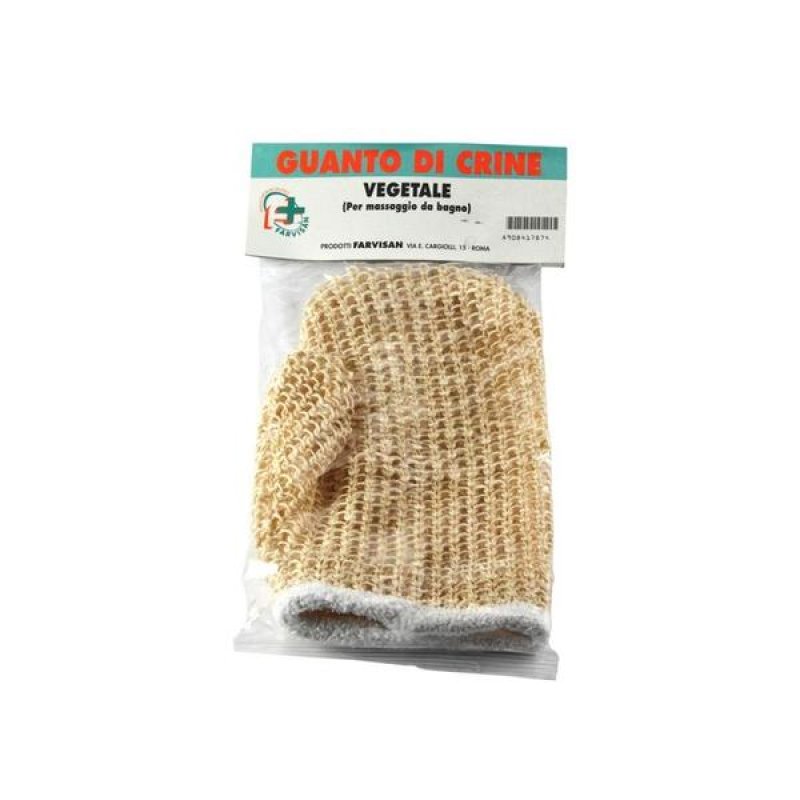 Genchi-farma Loofah Guanto Crine 1 Pezzo