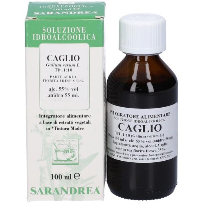 Caglio 100 ml tintura madre - estratto di caglio per uso erboristico