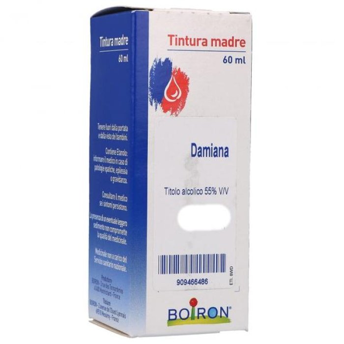 Damiana Sarandrea Gocce 60 ml Tintura Madre Integratore Erboristico Naturale a Base di Damiana