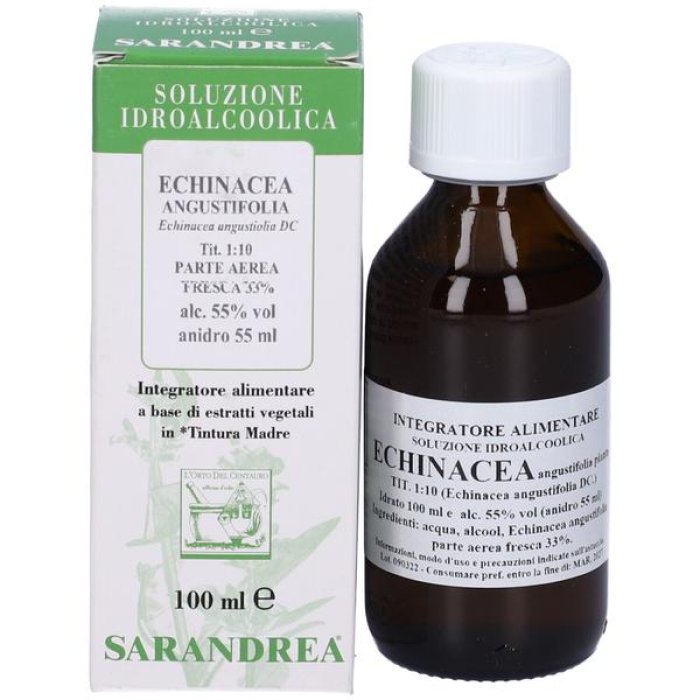 Echinacea Angustifolia Gocce Orali 100 ml Saran – Integratore Naturale a Base di Echinacea per Sostenere le Difese Immunitarie