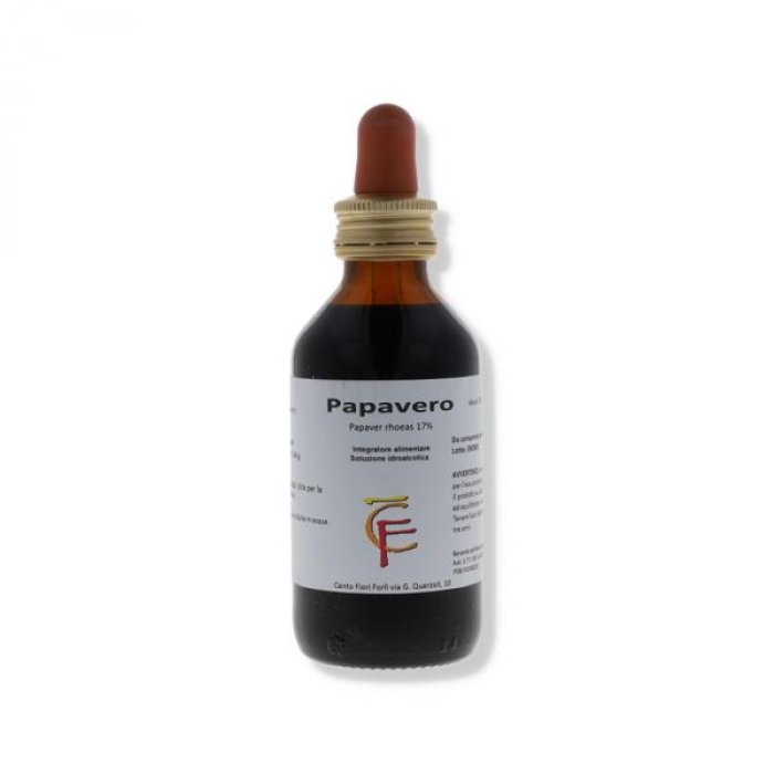 Papavero rosolaccio 100 ml tintura madre - estratto idroalcolico di papavero