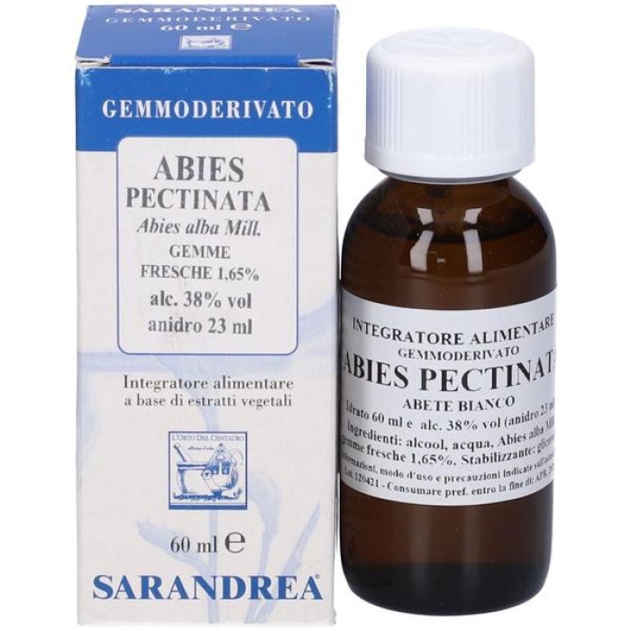 Sarandrea Abies Pect Macerato Glicerico 60 ml Gemmoderivato Integratore Alimentare Naturale