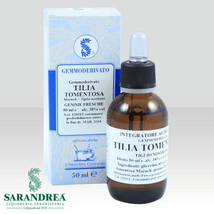 Tilia Tomentosa Sarand 60 ml – Macerato Glicerico di Tiglio Argentato per Rilassamento e Benessere del Sonno