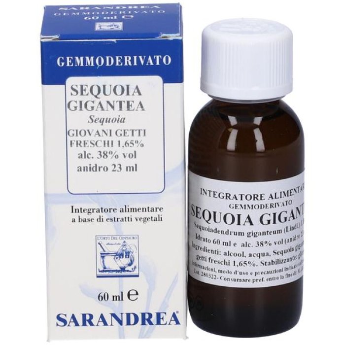Sequoia Gigantea Macerato Glicerico Sarand Integratore Alimentare Naturale 60 Millilitri
