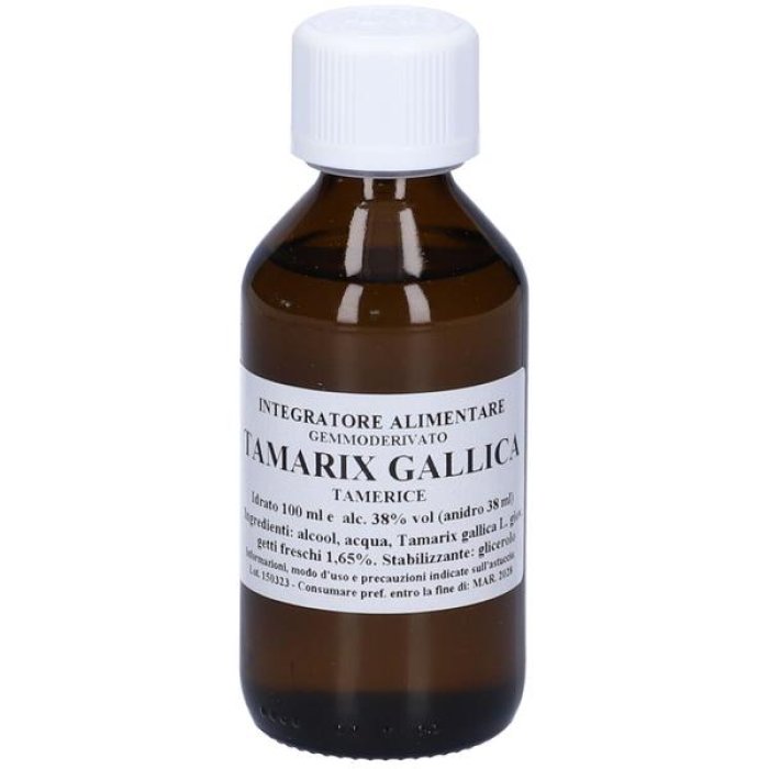 Tamarix Gallica Macerato Glicerico Saran 100 Millilitri Integratore Naturale per il Benessere del Sangue e del Sistema Immunitario